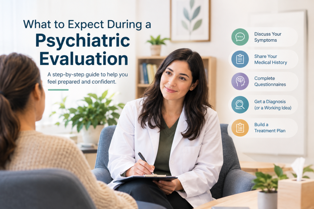 What Happens at a Psychiatric Evaluation