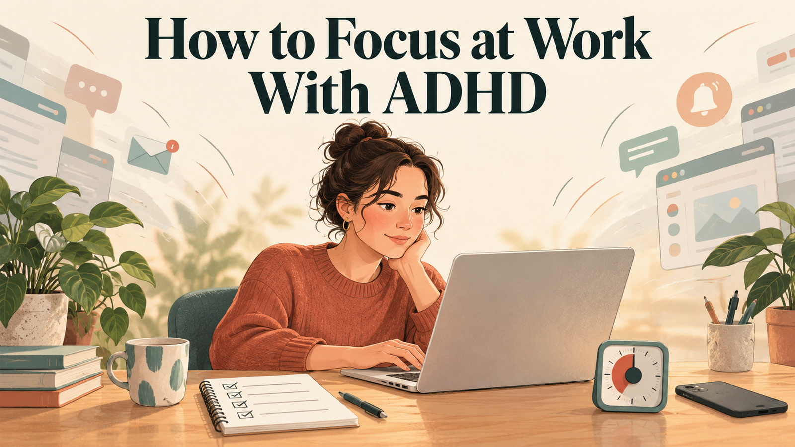 How to Focus at Work With ADHD